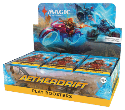 Magic: The Gathering – Aetherdrift – Play Booster (30 sobres) [INGLÉS]