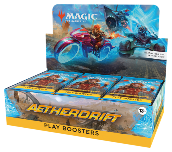 Magic: The Gathering – Aetherdrift – Play Booster (30 sobres) [INGLÉS]