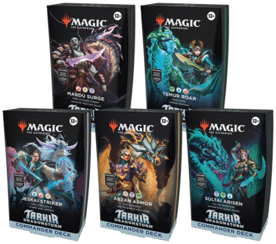 Magic: The Gathering – Tarkir DragonStorm – Commander Decks SET (INGLES)