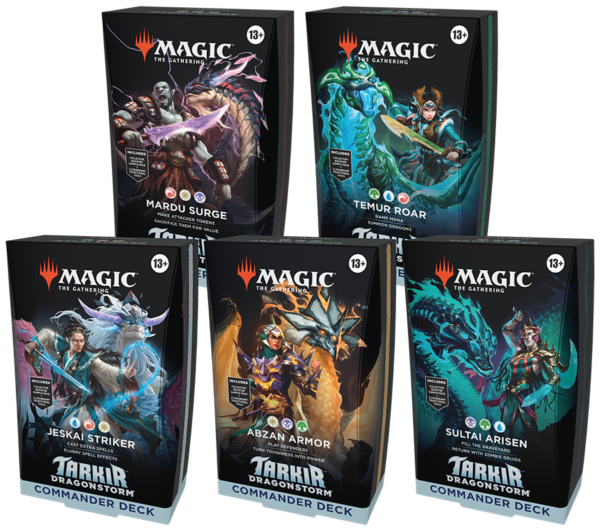 Magic: The Gathering – Tarkir DragonStorm – Commander Decks SET (INGLES)