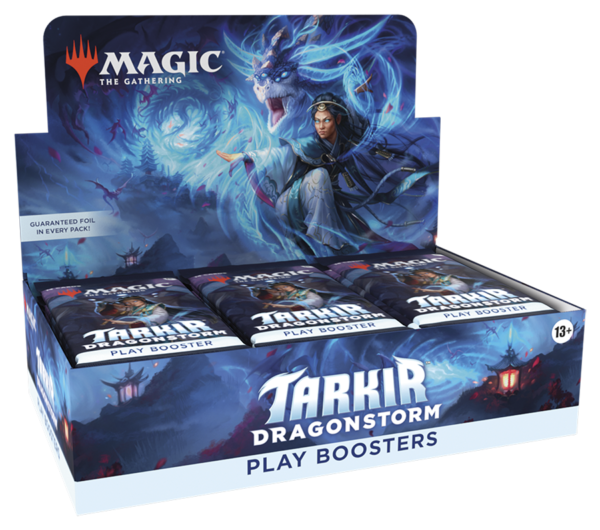 Magic: The Gathering – Tarkir Dragonstorm – Play Booster Box (30 Sobres) [Inglés]