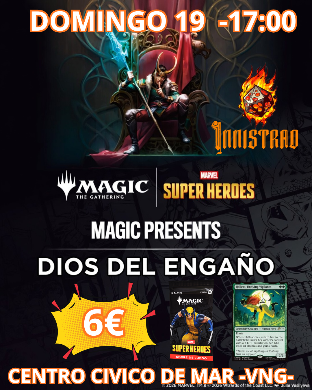 EVENTO: LOKI, DIOS DEL ENGAÑO