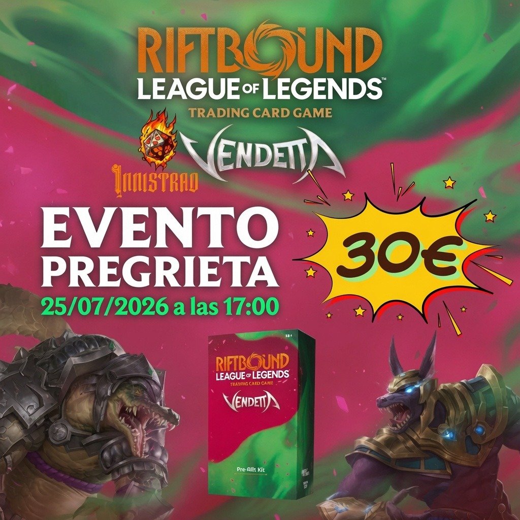*PREVENTA* RIFTBOUND VENDETTA BOOSTER BOX